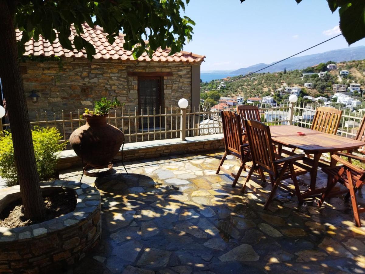 ¨Με θέα το ηλιοβασίλεμα¨ Βίλα Άφησσος Εξωτερικό φωτογραφία