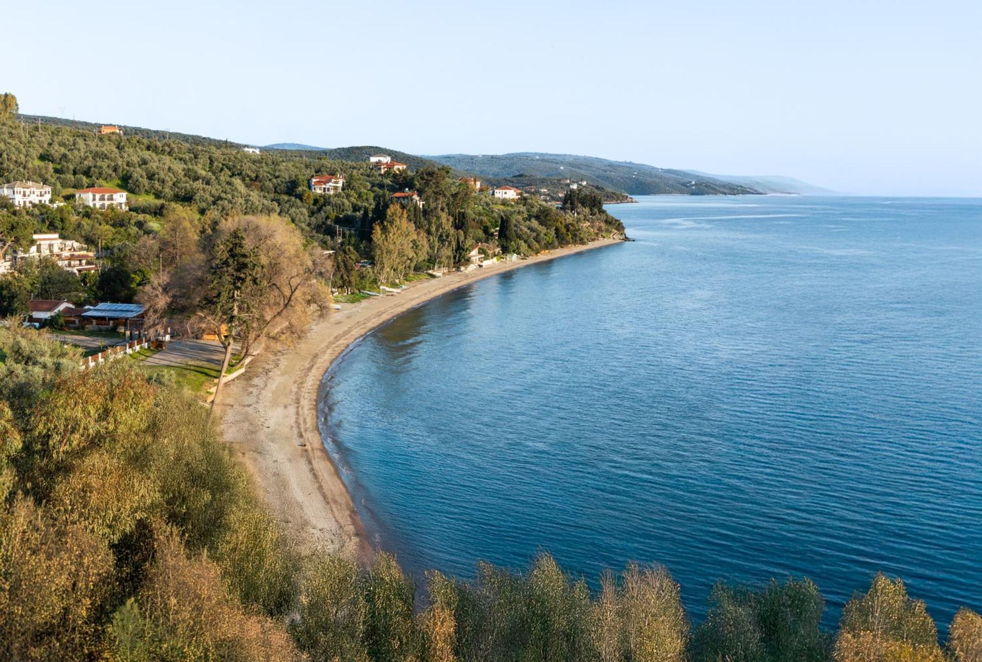 ¨Με θέα το ηλιοβασίλεμα¨ Βίλα Άφησσος Εξωτερικό φωτογραφία